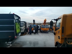 Série N 130 chevaux 7 ch ISUZU camion balayeur routier camion de lavage routier 70000L