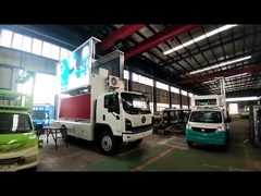 SHACMAN 4x2 camion à écran LED mobile